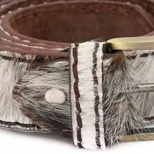 Cinturón de Cuero Vacuno de Moda a Precio de Mayoreo, Nuevo Estilo, Diseño Personalizado, Cinturones de Cuero Genuino - Product Image 3
