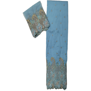 Tissu Crêpe Uni En Mousseline De Soie De Qualité Supérieure - Pour Décoration De Robe, Drapée - 2 M - Vert Perroquet