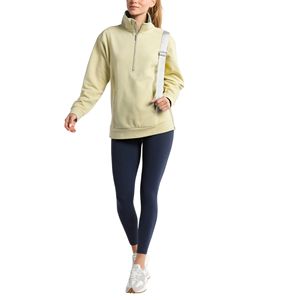 Sweat-shirt à capuche décontracté pour femme en tricot côtelé surdimensionné pour l'hiver - Product Image 3