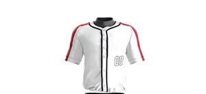 Meilleur nouvel arrivage d'uniformes de baseball avec logo personnalisé Tissu en polyester Pantalon en jersey à fines rayures vintage Plus Size Option Meilleur prix - Product Image 4