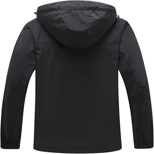 Chaqueta Cortavientos Técnica Impermeable para Hombre, Chaqueta de Lluvia Plegable para Senderismo - Product Image 2