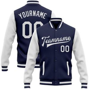 Chaqueta de béisbol de lana PU Varsity, soporte bordado con logotipo personalizado, apto para invierno, bajo MOQ, Envío Mundial, fábrica OEM - Product Image 3