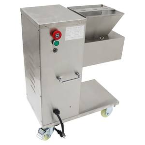 เครื่องหั่นเนื้อเชิงพาณิชย์รุ่นใหม่ สเตนเลสทั้งตัว ความหนา 15 มม. กำลังการผลิต 400 กก./ชม. 1 แรงม้า - Product Image 5