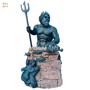 Statue d'héroïque en bronze personnalisée, puissante sculpture de guerrier nu grandeur nature pour affichage en extérieur - Product Image 6