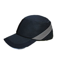 Casquette de baseball d'extérieur pour usine, 100 % polyester, ABS, anti-collision, protection de sécurité, légère, visière courbée