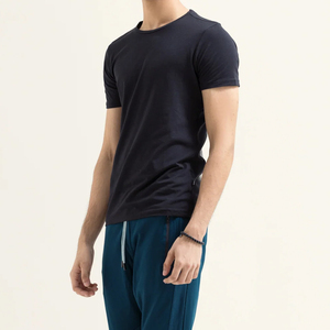 เสื้อยืดคุณภาพสูงสำหรับผู้ชายไซส์ใหญ่ พิมพ์ลายได้ตามต้องการ คอกลม แขนสั้น ผ้าฝ้าย 100% เสื้อยืดเปล่าสีพื้นสำหรับผู้ชาย - Product Image 3