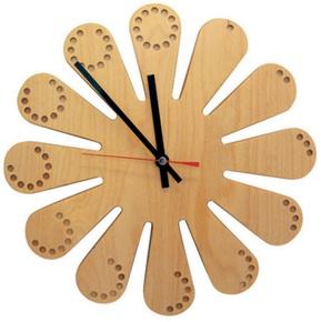 CORPS PERSONNALISÉ HORLOGE MURALE EN BOIS POUR DÉCOR À LA MAISON ÉLÉGANTE Corps en bambou MODERNE avec Rosh naturel pour les occasions de mariage - Product Image 5