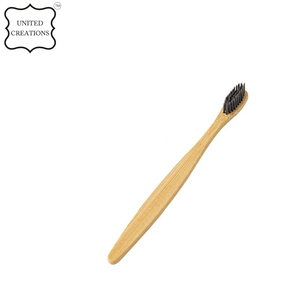 Cepillo de dientes de bambú natural 100% ecológico para adultos y niños Biodegradable con cepillo de color para uso doméstico - Product Image 2