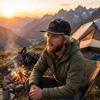 Casquette de course et de camping personnalisée, respirante, légère, à séchage rapide, à bord court, non structurée, en Ripstop, protection solaire, pliable et compressible