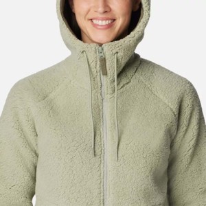 Nueva moda Casual invierno cálido polar Sherpa chaqueta High Street Style mujeres Sherpa chaquetas - Product Image 6