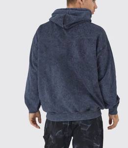 Sudaderas con capucha orgánicas personalizadas de lavado ácido informal para hombre, el mejor precio, 100% básicos de algodón sólido para la temporada de invierno, talla XL, cuello con capucha 6XL - Product Image 4