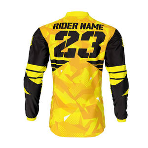 Jersey de Ciclismo de Motocross Personalizado, Ropa Deportiva Transpirable, % Poliéster, Servicio OEM de Alta Calidad - Product Image 6