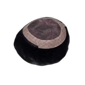 Toupet et perruque en cheveux indiens Remy Mono Base - Taz Hair BD Lace Front avec styles Deep Wave et Water Wave - Product Image 6