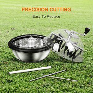 Cuchillas de Repuesto para Recortadora de Hojas Bud Bowl de 19 Pulgadas, Acero Inoxidable, Spin Clean Cut, 2 Dentadas, 2 Rectas, Accesorios para Cortadoras - Product Image 2