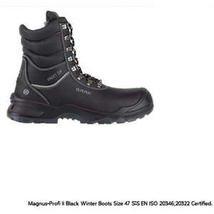 Botas de Seguridad de Invierno Magnus-Profi II Negras, Talla 47, Certificación S3S EN ISO 20345:2022 - Product Image 2