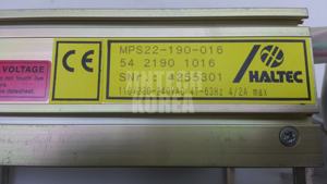16176) [<b>USED</b>] HALTEC MPS22-190-016 - Product Image 5