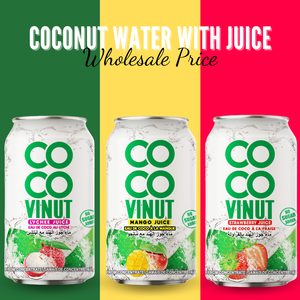 Agua de Coco y Mango de 330 ml, Fábrica de Bebidas OEM/ODM de Vietnam, Precios al por Mayor, Muestras Gratis, Soporte de Marca - Product Image 6