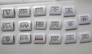 Autocollants bindi et visage sur mesure adaptés aux artistes beauté et tatoueurs, idéaux pour les mariages et le maquillage du visage - Product Image 2