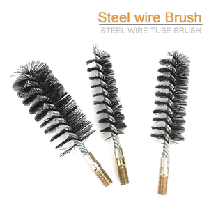 แปรงลวดเหล็กชุบทองแดงพรีเมียมพร้อมขนแปรงไนลอนหลากหลายรูปแบบ - Product Image 2