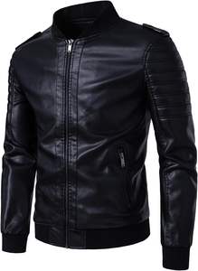 Nouveautés Vêtements pour hommes Veste en cuir Meilleure vente Veste en cuir fabriquée au Pakistan Veste en cuir à vendre en ligne - Product Image 4