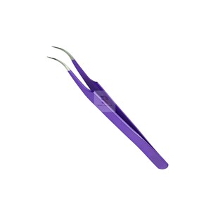 Stainless Steel Eyelash Extension <b>Tweezer</b> Non-Slip Handle Lash <b>Tweezers</b> - Product Image 2