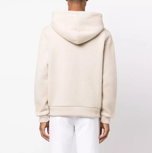 Sudaderas Cálidas de Invierno para Hombre, 100% Algodón, Tinte Liso, Tejido Suave y Acogedor, Estilo Regular, Transpirable, Resistente al Viento, Uso Diario Informal - Product Image 2