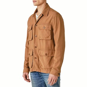 2023 nouvelle chemise en coton personnalisée vestes imperméables veste de travail légère pour hommes surchemise pour hommes - Product Image 2