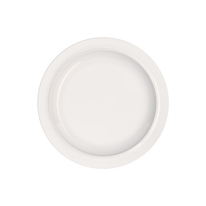 Plato Clásico para Desayuno ORNAMIN para Restaurantes, Hoteles y Uso Comercial |   Libre de BPA |   Duradero |   Apto para lavavajillas - Product Image 1
