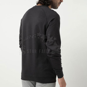 Custom Logo Men Sweatshirt Stylish Streetwear <b>Design</b> Cotton Blended for Casual Wear Winter Print Pattern - Product Image 4