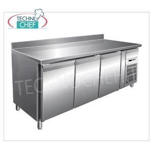 Réfrigérateur de table commercial Forcar G-SNACK3200TN à 3 portes avec protection anti-éclaboussures et contrôle de température -2/+8C 339 Lt - Product Image 2