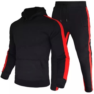 Chándal para correr ajustado para hombre con logotipo personalizado Ropa deportiva bordada de alta calidad Chaqueta de chándal al por mayor - Product Image 2