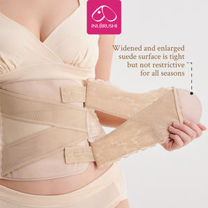 Ceinture de maintien post-partum respirante et de haute qualité, en tissu élégant, avec dentelle puissante, pour la taille et le ventre après chirurgie - Product Image 4