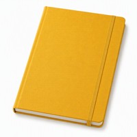 Carnet à couverture rigide jaune moutarde, impression personnalisée, bloc-notes professionnel en gros