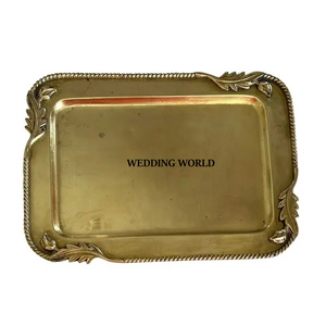 Decorative Metal <b>Chocolate</b> Tray Premium Quality handmade <b>Chocolate</b> Platter Classic Stylish New <b>Chocolate</b> Tray - Product Image 6