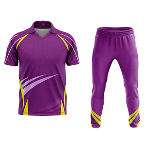 Ensemble d'uniformes de cricket écologiques respirants à sublimation personnalisée pour les équipes avec impression personnalisée des noms et des numéros - Product Image 6