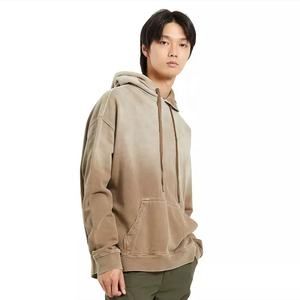 เสื้อฮู้ดแฟชั่นสำหรับผู้ชาย,เสื้อฮู้ดผ้าฝ้ายแบบสวมศีรษะพิมพ์ลายโลโก้ได้ตามต้องการดีไซน์ใหม่ - Product Image 5