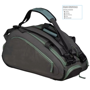 BSCI Factory OEM ODM Custom Pickleball Padel <span class=keywords><strong>Bag</strong></span> Multi-funcional Padel <span class=keywords><strong>Bag</strong></span> Custom Logo Waterproof Racket <span class=keywords><strong>Bag</strong></span> para Ball Sports - Product Image 2