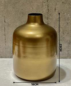 Quantité minimale de commande bas vente chaude à la main en métal nouveau Pot de fleur Style côtier métal noir couleur fleur Vase prix de gros mariages - Product Image 3