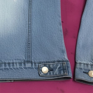 Windproof Warm Fur Collar <b>Distressed</b> Vintage Style Latest <b>Top</b> Quality Custom Made Men's Winter Denim Jacket - Product Image 5