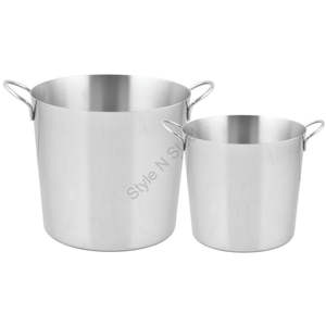 Seau à glace à paroi unique de qualité supérieure en acier inoxydable Matériau métallique en gros - Product Image 3