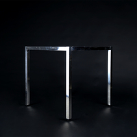 Pieds de table à manger réglables en hauteur en acier inoxydable de style industriel moderne, meubles pour la maison, appartement, cuisine, bureau, restaurant