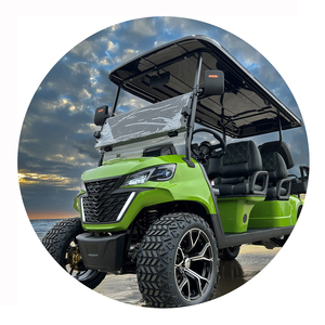 ODM Services Disponibles 72V Pas Cher 4 Places Buggy De Golf Électrique Voiturette De Golf Rue Légal - Product Image 3