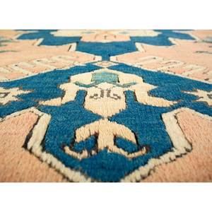 Tapis en laine classique Nuray, rouge et orange, géométrique, pour salon, tapis de couloir rectangulaire 3D pour adolescents, noué à la main, grande taille - Pae-946 - Product Image 3