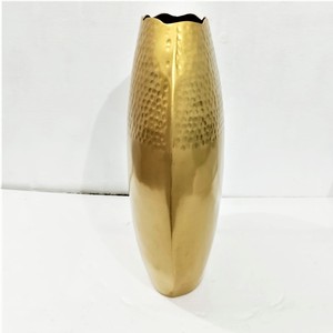 Handmade Antiqued Metal <b>Vase</b> Eco-Friendly Customizable <b>Unique</b> Design Modern Luxury Style Office Home Decor Garden Christmas - Product Image 5