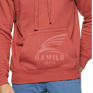 Sudaderas con capucha transpirables de alta calidad para hombre, estilo único, 100% de algodón, forro térmico, patrón sólido, básico, mezcla de algodón - Product Image 6