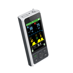 <span class=keywords><strong>Monitor</strong></span> paziente portatile ricaricabile per clinica veterinaria e ospedale utilizza un nuovo aggiornamento con segni vitali SPO2 NIBP TEMP - Product Image 2