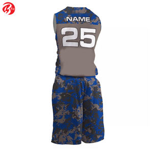 Los hombres ligeros de la más alta calidad usan elegantes pantalones cortos de baloncesto de verano Bsci uniforme de baloncesto de nuevo diseño - Product Image 3