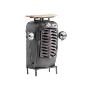 Tractor-Inspired Bar Table with Storage Bar Table With Bar Counter in Automobile Furniture Tractor Shape Storage for Bar - Product Image 2