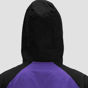 Veste coupe-vent et respirante de style 2025, couleurs contrastées tendance, veste coupe-vent pour homme, portable avec capuche, veste pour homme - Product Image 3