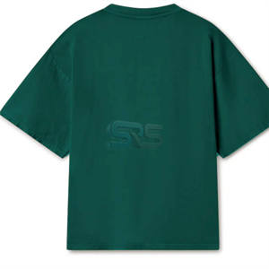 Nueva llegada 100% algodón suelta ajuste impreso camiseta para hombres OEM a granel al por mayor logotipo personalizado gimnasio camisas ropa elegante - Product Image 5